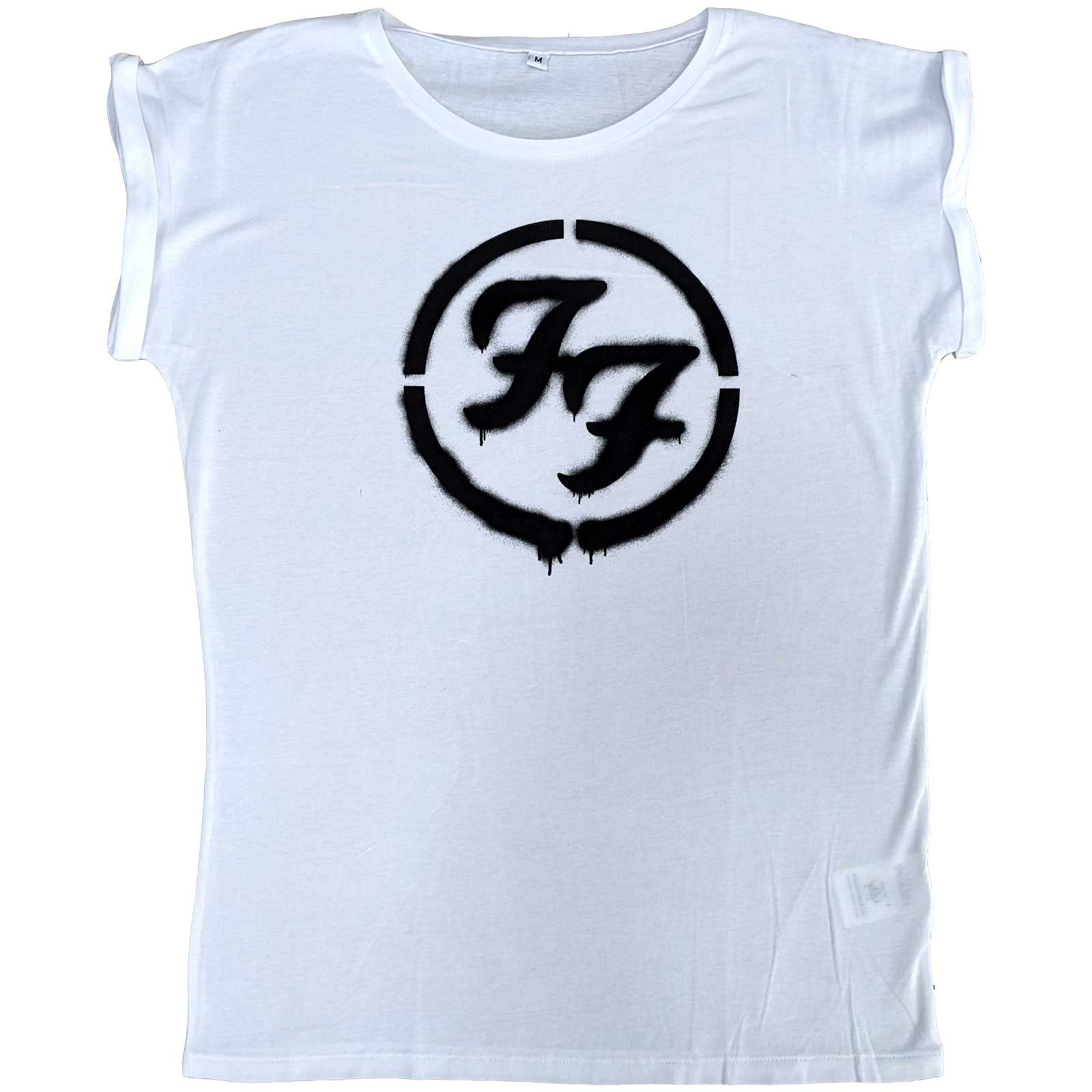 Foo Fighters Ladies T-Shirt - Rocks not Dead - Ladyfit Official