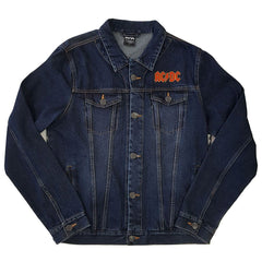 AC/DC Denim Jacket - Classic About to Rock Official Licensed Design - Worldwide Shipping