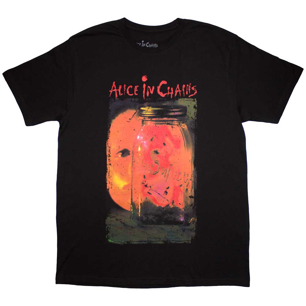 Alice in Chains T-Shirt - Jar of Flies (Back Print)- Unisex Official Licensed Design