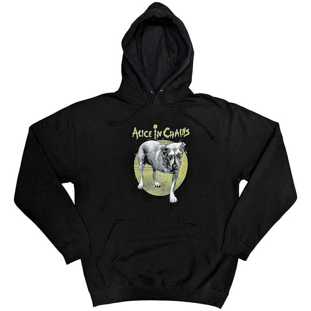 Alice in Chains Unisex Pullover Hoodie - Three-Legged Dog -  Unisex Official Licensed Design