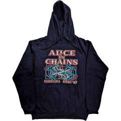 Alice in Chains Unisex Pullover Hoodie - Totem Fish -  Unisex Official Licensed Design