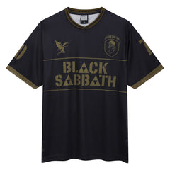 Maillot de football Amplified Rock FC Black Sabbath - Produit sous licence officielle