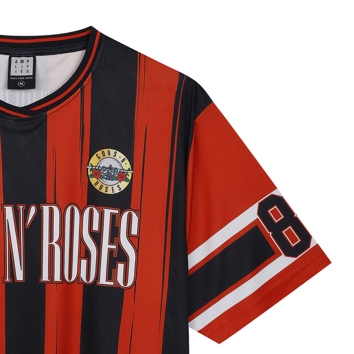 Amplified Rock FC Guns N' Roses Football Shirt - Official Licensed Product