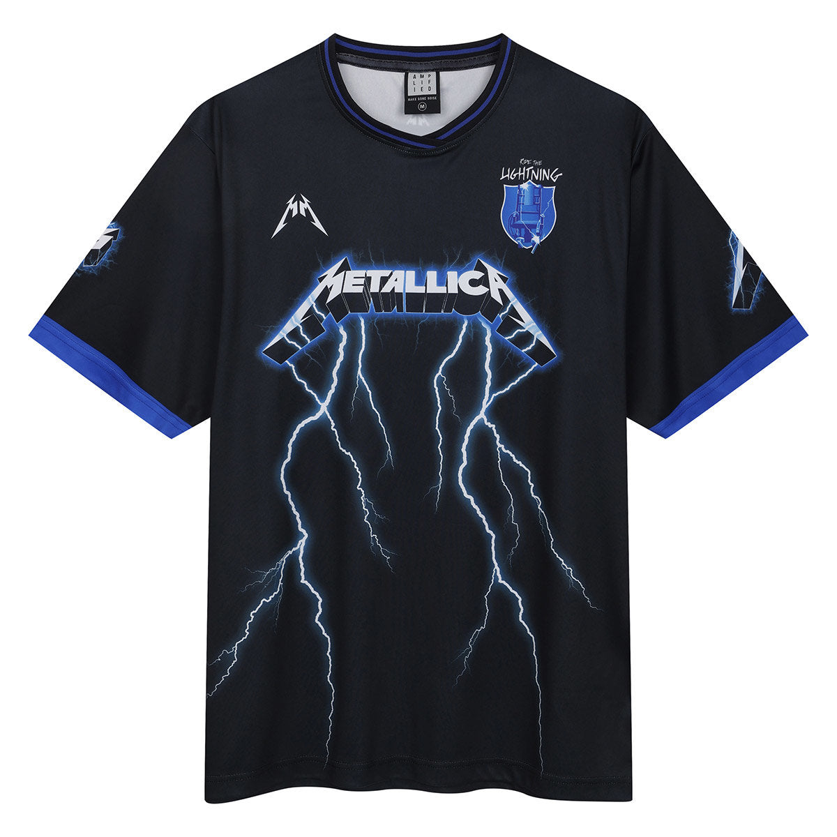 Maillot de football Metallica Amplified Rock FC - Produit sous licence officielle