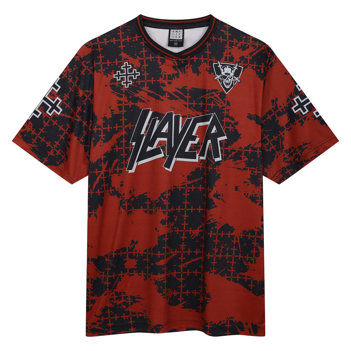 Amplified Rock FC Slayer Football Shirt - Official Licensed Product