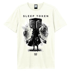 T-shirt unisexe Amplified Sleep Token - Axe Samarui - Blanc Design sous licence officielle