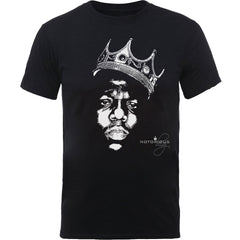 T-shirt pour adulte Biggie Smalls – Design sous licence officielle Crown Face