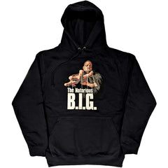 Biggie Smalls Pullover Hoodie – Reach Strings – Schwarz, Unisex, offizielles Lizenzdesign