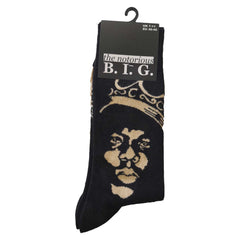 Biggie Smalls Unisex Ankle Socks - Gold Crown (UK Size 7-11)