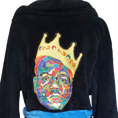 Biggie Smalls Unisex Bathrobe - Official Licensed Music Design - Worldwide Shipping