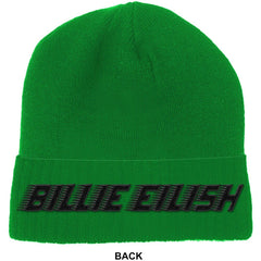 Billie Eilish Beanie Hat & Glove Gift Set - Blohsh Design  - Official Licensed Design - Worldwide Shipping