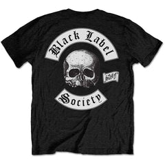 T-shirt Black Label Society - Dans le monde entier (impression arrière) - Conception sous licence officielle unisexe - Expédition dans le monde entier