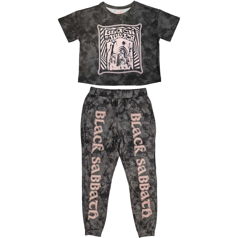 Black Sabbath Ladies Pyjamas - Psycho - Official Licensed Product