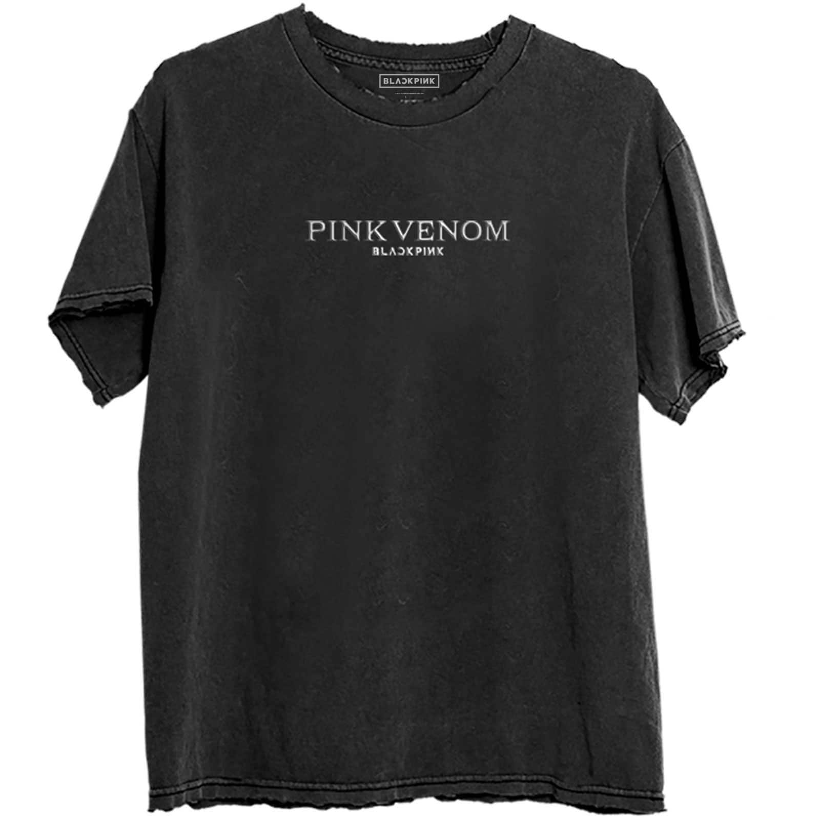 BlackPink Unisex T-Shirt – Venom (Rückendruck) Offizielles Lizenzdesign – Weltweiter Versand