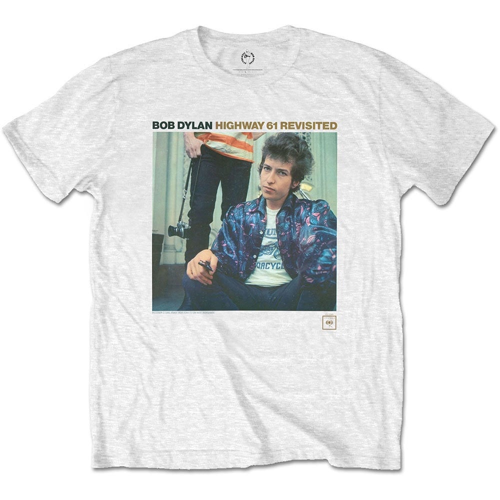 Bob Dylan Adult T-Shirt - Highway 61 Revisited - Official Licensed Design - Worldwide Shipping