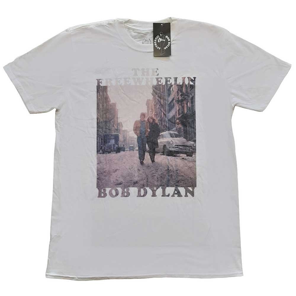 Bob Dylan T-shirt adulte – The Freewheelin' – Design sous licence officielle – Expédition mondiale