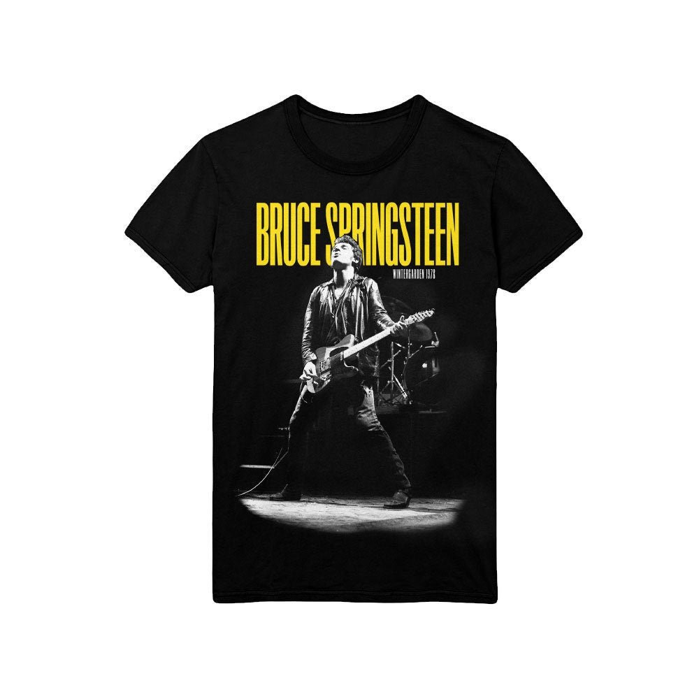 Bruce Springsteen T-Shirt - Winterland Ballroom Guitar - Conception sous licence officielle unisexe - Expédition dans le monde entier