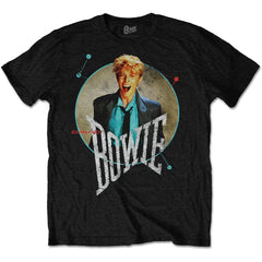 David Bowie Unisex T-Shirt - Circle Scream - Conception sous licence officielle - Expédition mondiale