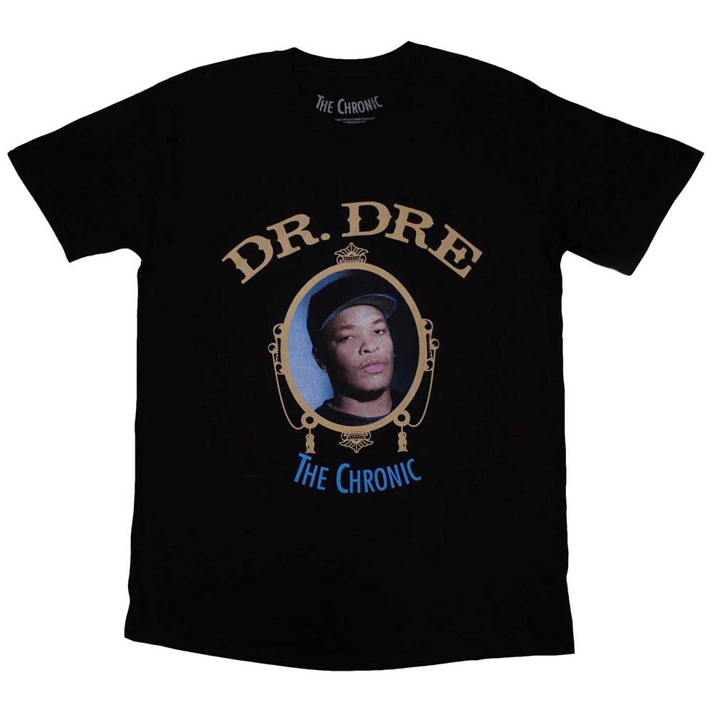 Dr.Dre Unisex T-Shirt - The Chronic  - Black Official Licensed Design