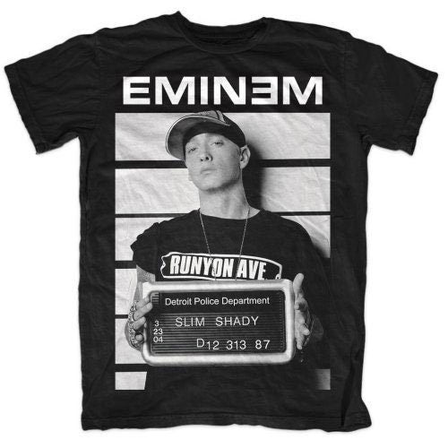 Eminem Adult T-Shirt - Arrest  - Official Licensed Design - Worldwide Shipping