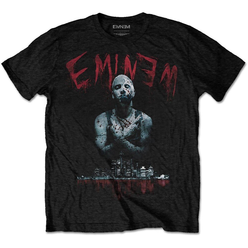 Eminem Adult T-Shirt - Bloody Horror - Conception sous licence officielle - Expédition mondiale