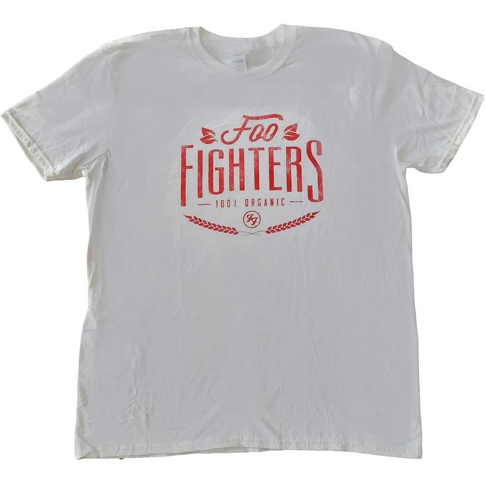 Foo Fighters T-Shirt – 100 % biologisch (Ex-Tour) – Unisex, offizielles Lizenzdesign – weltweiter Versand