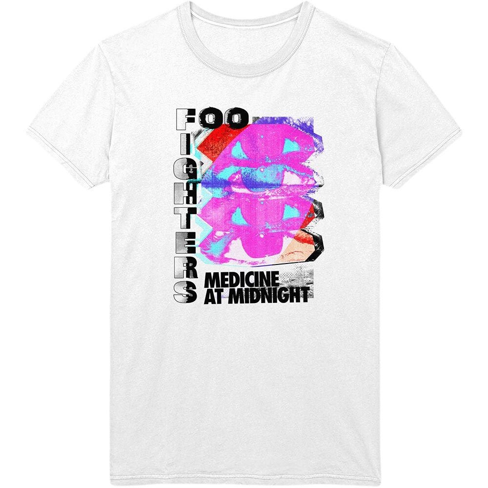 Foo Fighters T-Shirt – Medicine at Midnight Tilt – Unisex, offizielles Lizenzdesign – weltweiter Versand