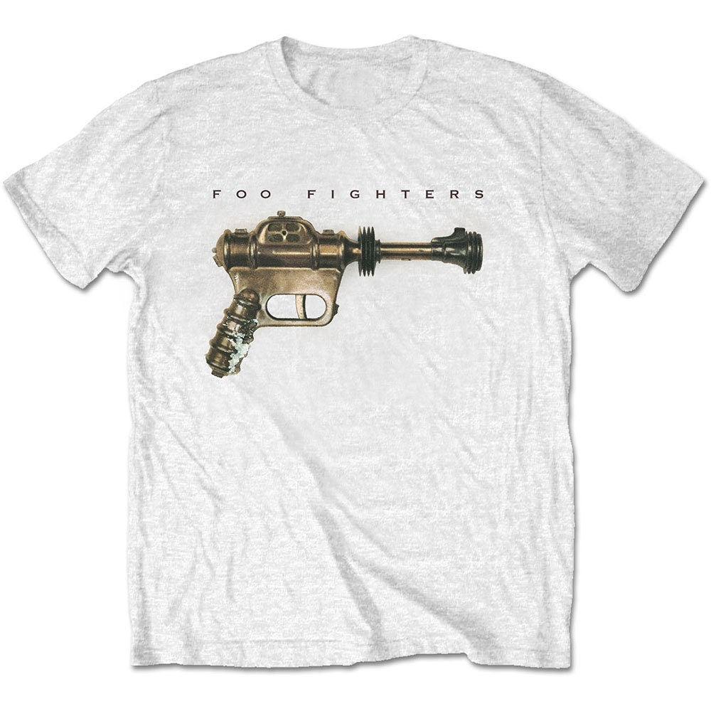 Foo Fighters T-Shirt - Ray Gun - Unisex Official Licensed Design - Worldwide Shipping