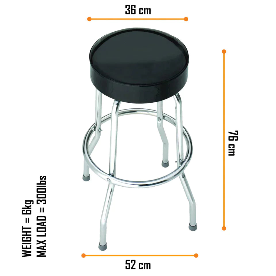 Tabouret de bar Ghost - Produit officiel Rocksax - Livraison gratuite au Royaume-Uni !