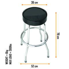 Tabouret de bar Ghost - Produit officiel Rocksax - Livraison gratuite au Royaume-Uni !