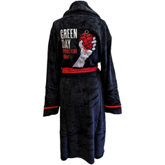 Green Day Unisex Bathrobe - American Idiot Design - Official Licensed Music Design - Worldwide Shipping