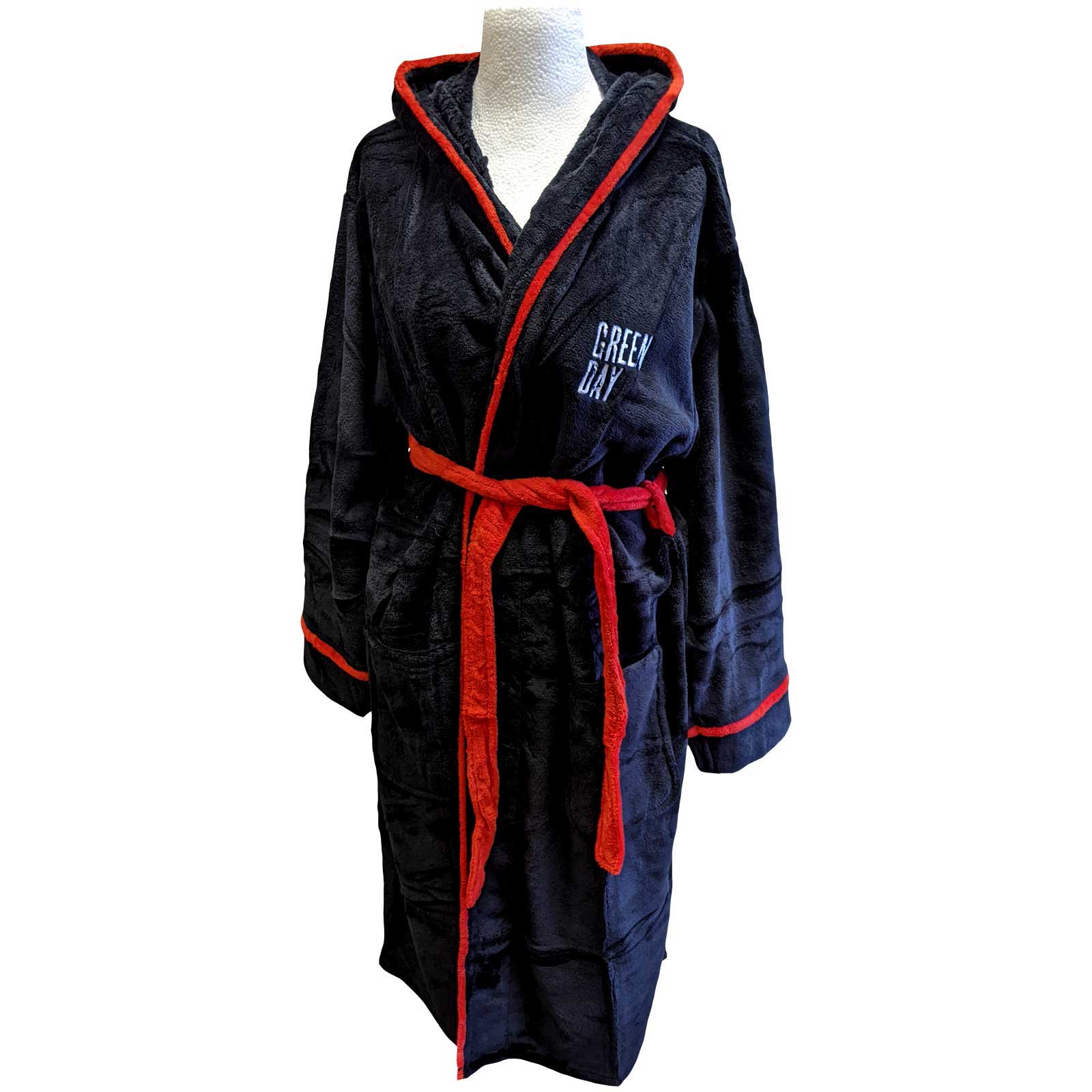 Green Day Unisex Bathrobe - American Idiot Design - Official Licensed Music Design - Worldwide Shipping