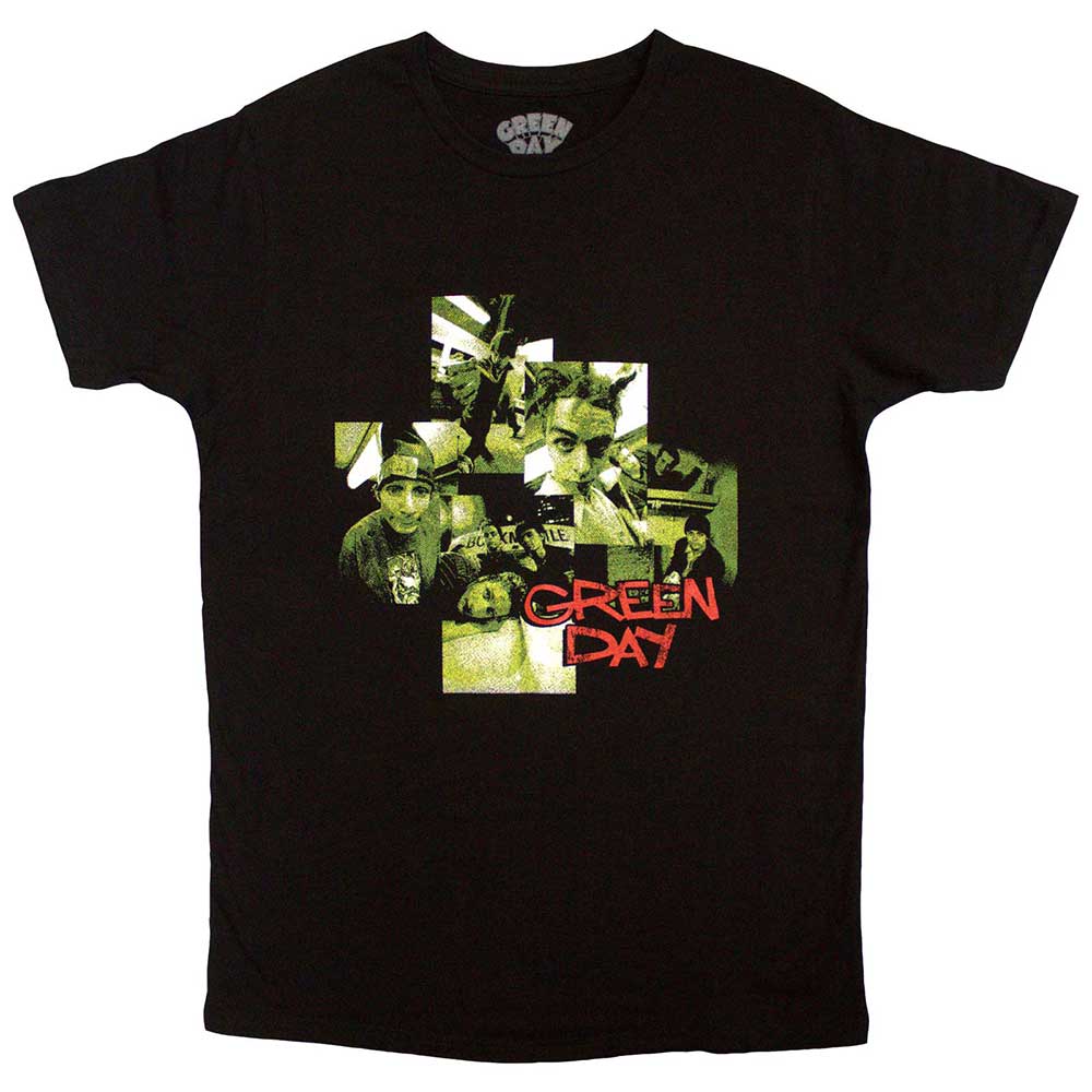 Green Day Unisex T-Shirt - Photo Montage - Official Licensed Design