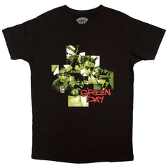 Green Day Unisex T-Shirt - Photo Montage - Official Licensed Design