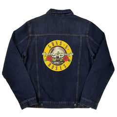 Veste en jean GUNS N' ROSES - Logo classique Design sous licence officielle