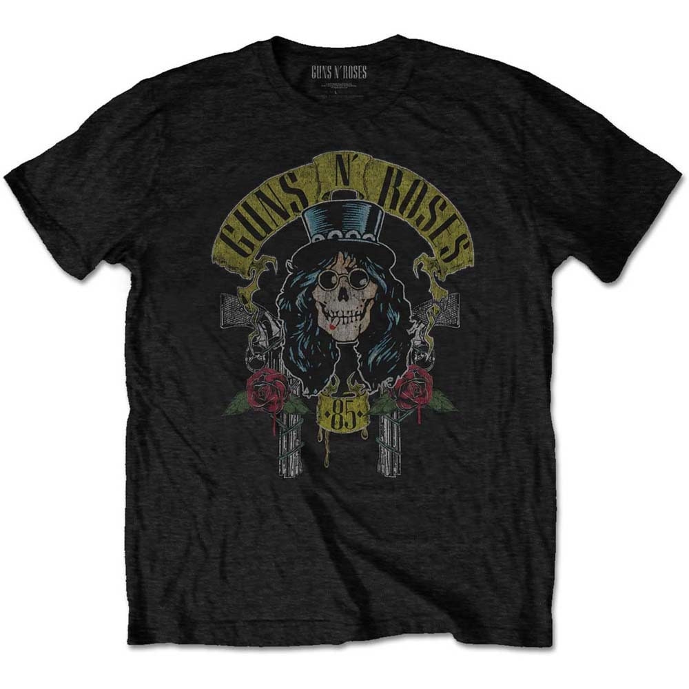 Guns N' Roses T-Shirt - Slash 85 - Official Licensed Design - Worldwide Shipping