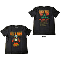 Guns N' Roses T-Shirt - UK Tour'87 (Back Print) - Official Licensed Design