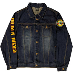 Guns N'Roses Denim Jacket -Appetite for Destruction Official Licensed Design - Worldwide Shipping