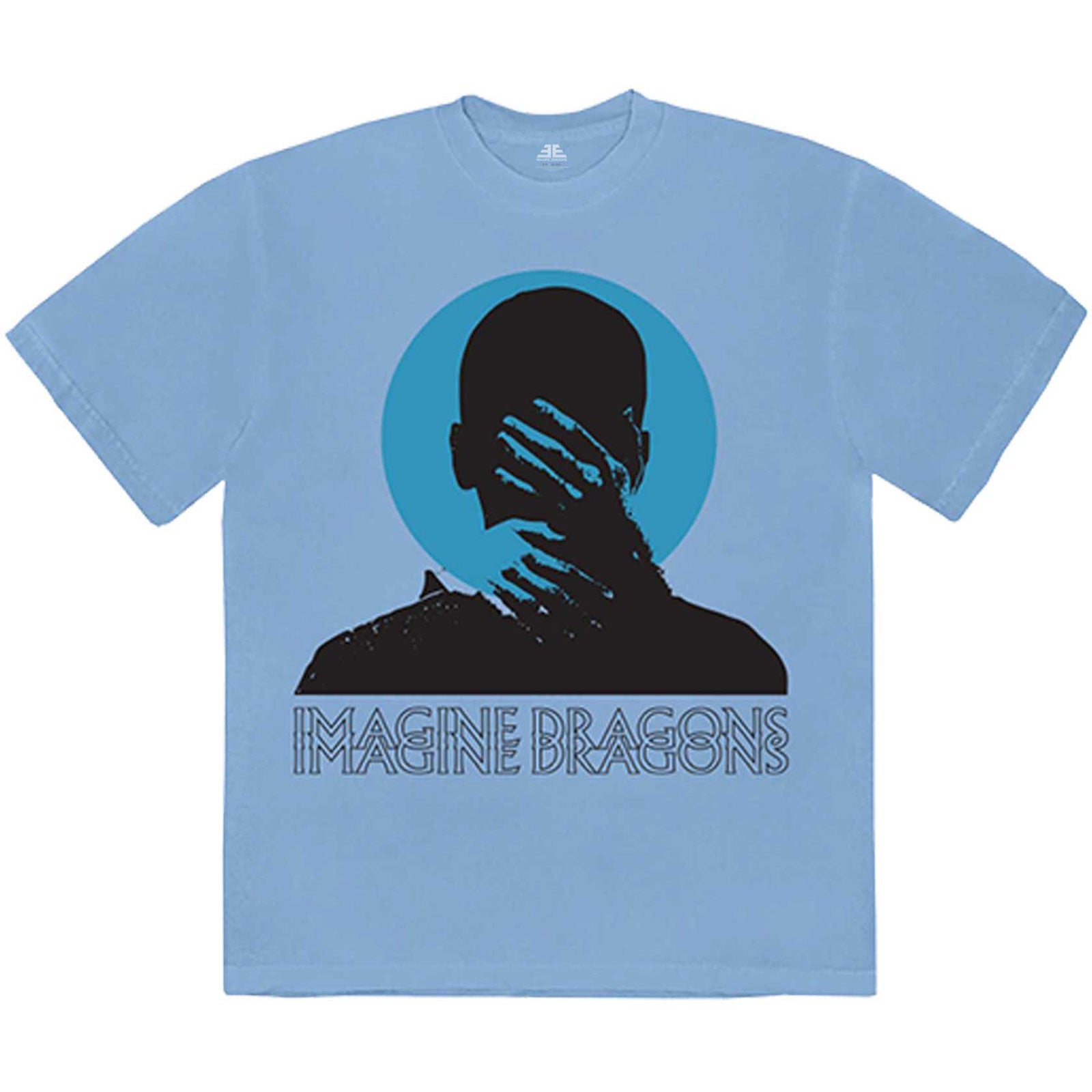 Imagine Dragons T-Shirt - Follow You (Back Print) - Blue Unisex Official Licensed Design