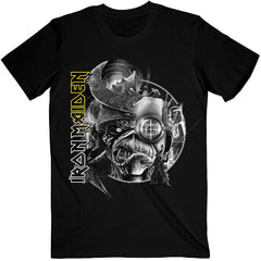 Iron Maiden Adult T-Shirt - The Future Past Tour '23 Greyscale - Official Licensed Design