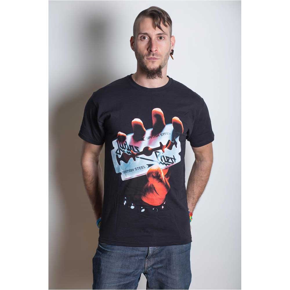 Judas Priest Adult T-Shirt - British Steel - Conception sous licence officielle - Expédition mondiale