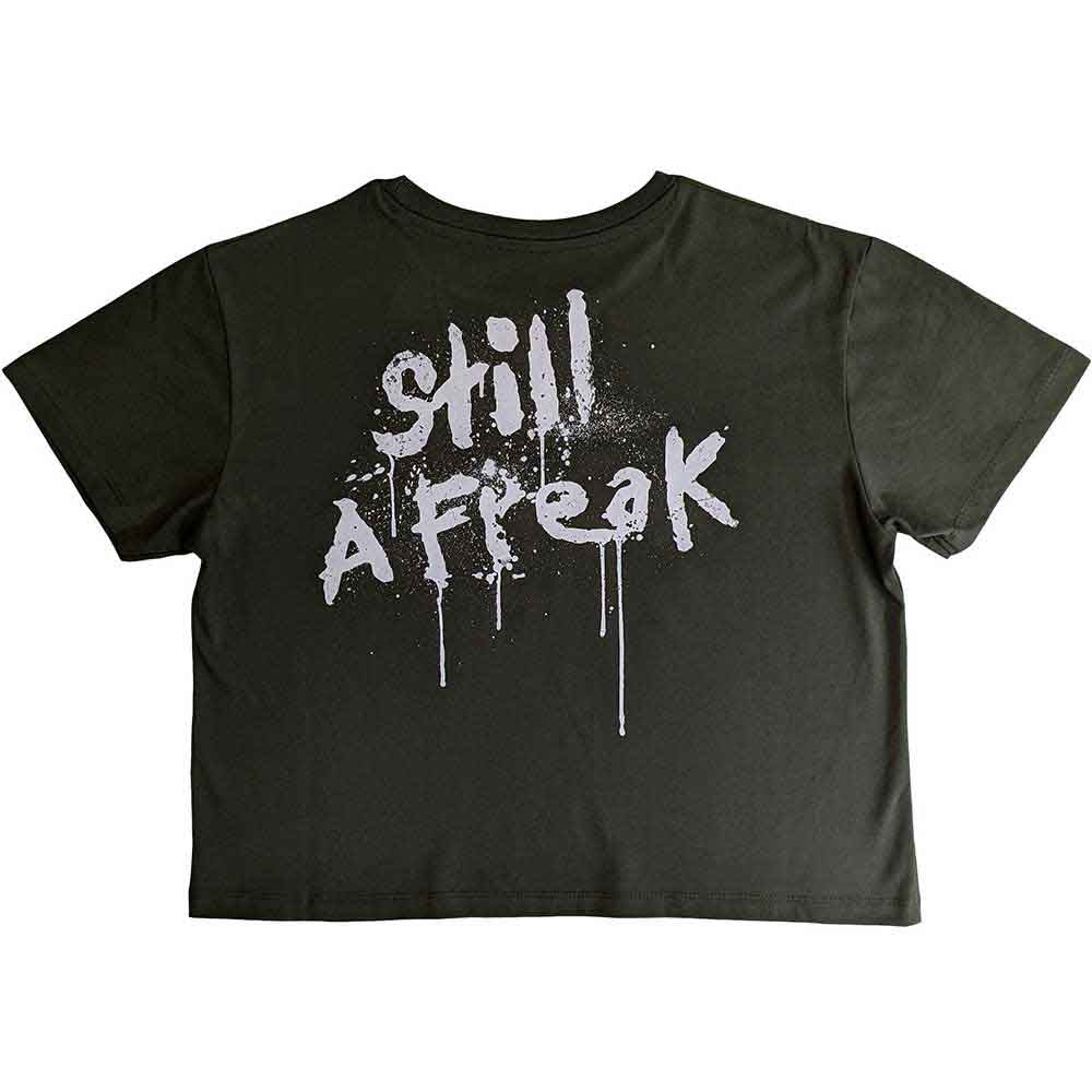 Korn Ladies Crop Top- Still a Freak (Back Print)  - Official Licensed Design