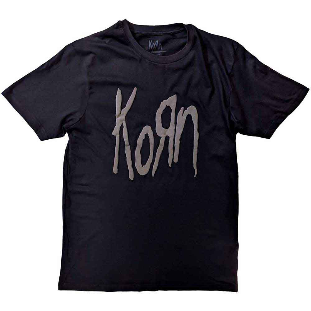 Korn T-Shirt - High Build Logo- Unisex Official Licensed Design