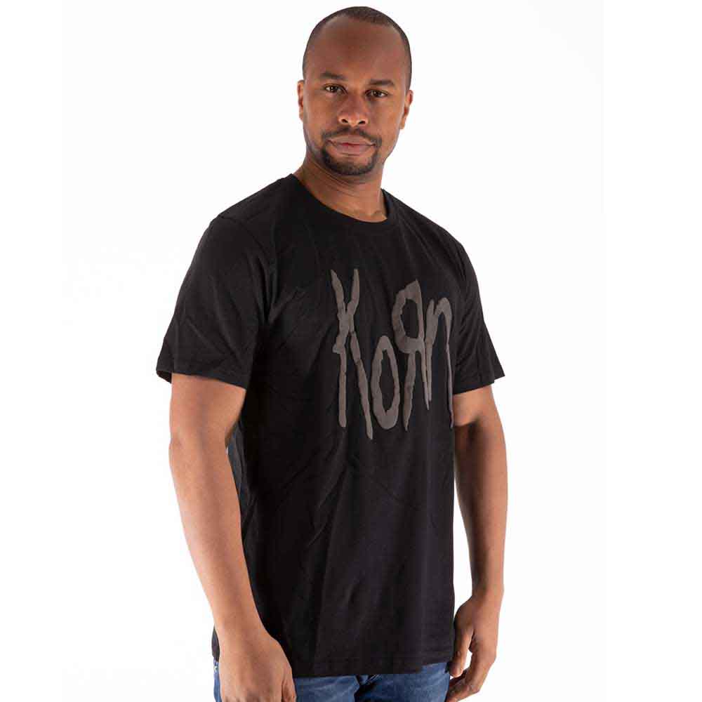 Korn T-Shirt - High Build Logo- Unisex Official Licensed Design