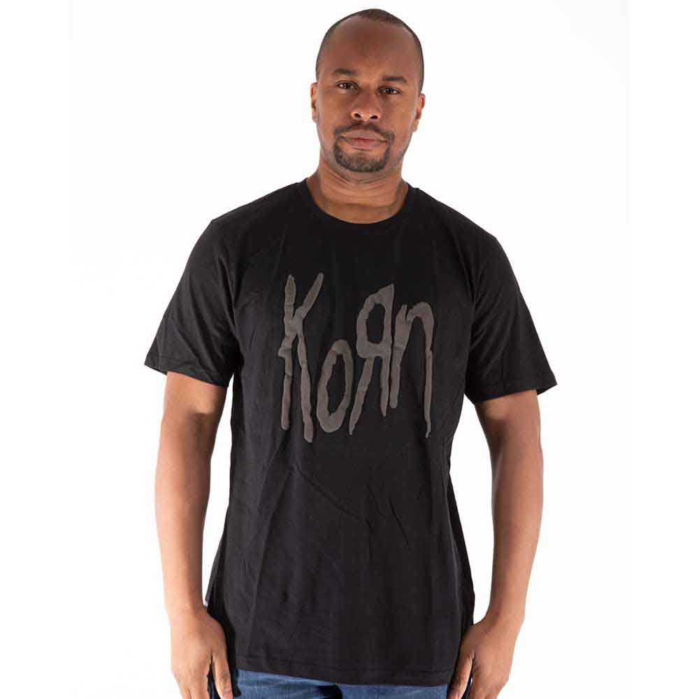 Korn T-Shirt - High Build Logo- Unisex Official Licensed Design