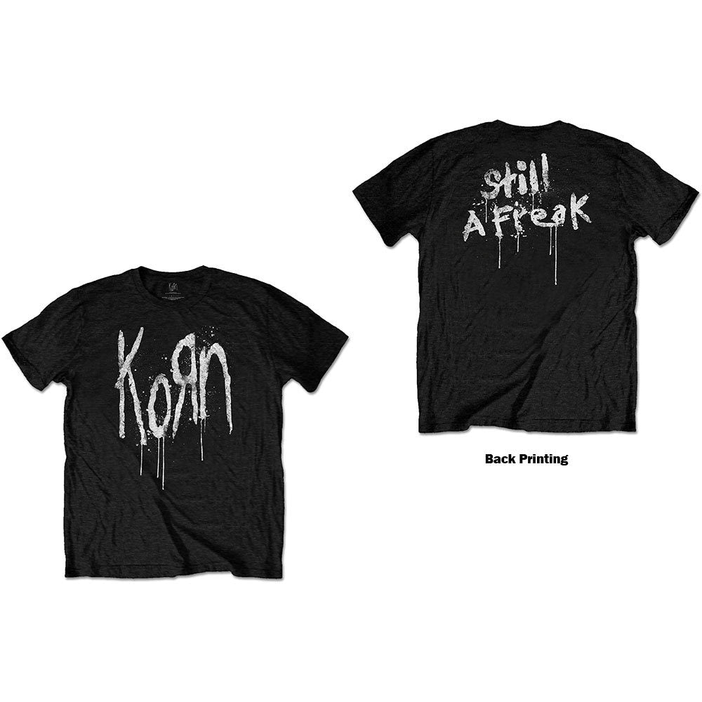 Korn T-Shirt - Still a Freak (Back Print) - Conception sous licence officielle unisexe - Expédition dans le monde entier