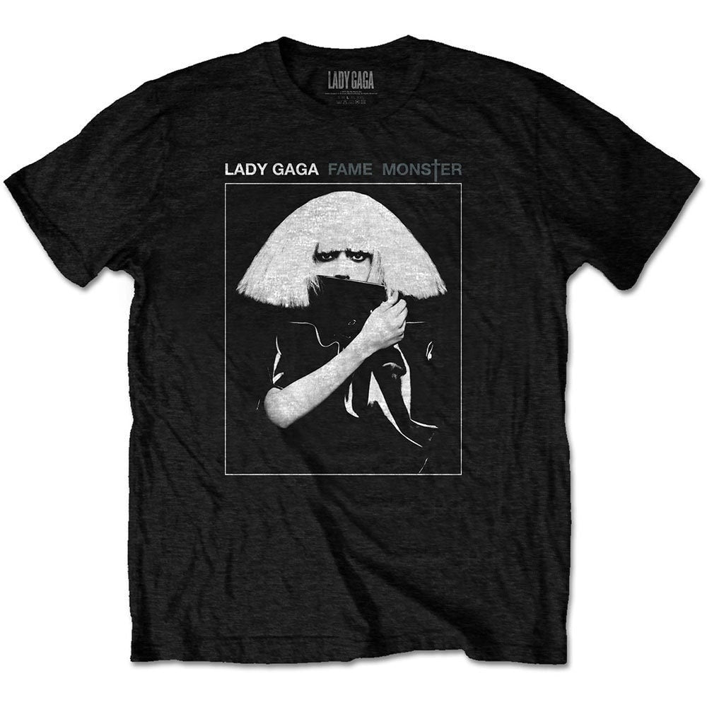 Lady Gaga T-Shirt - Fame -  Black Unisex Official Licensed Design - Worldwide Shipping