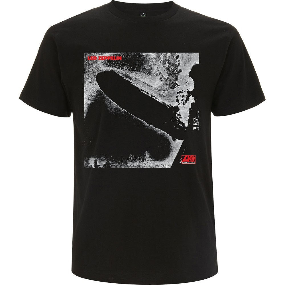 Led Zeppelin Adult T-Shirt - 1 Remastered Cover  - Official Licensed Design - Worldwide Shipping