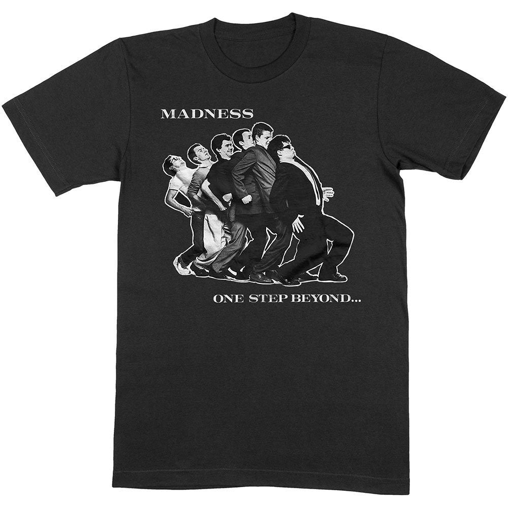 Madness Adult T-Shirt - One Step Beyond Design - Official Licensed Design - Worldwide Shipping