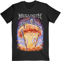 Megadeth Adult T-Shirt - Compte à rebours jusqu’à l’extinction - Conception sous licence officielle - Expédition mondiale